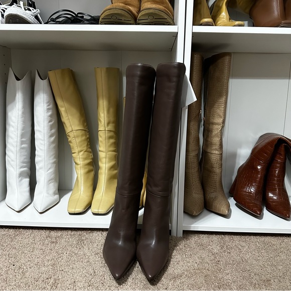 Chocolate brown mango boots - Picture 4 of 5